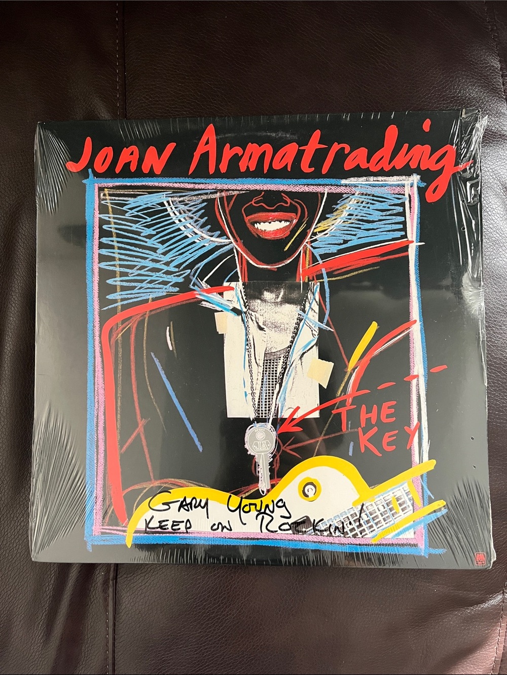 Joan Armatrading Lp The Key On A&M - Still Sealed.
